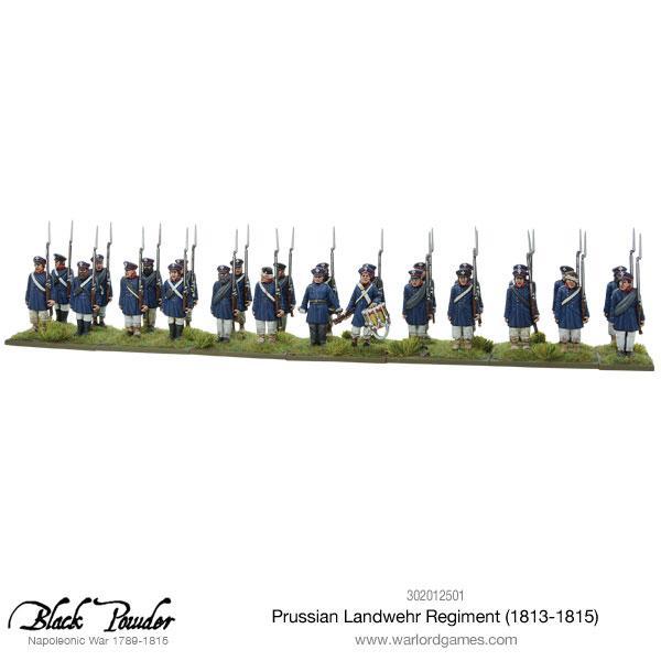 Black Powder: Napoleonic Wars - Prussian Landwehr regiment 1813-1815