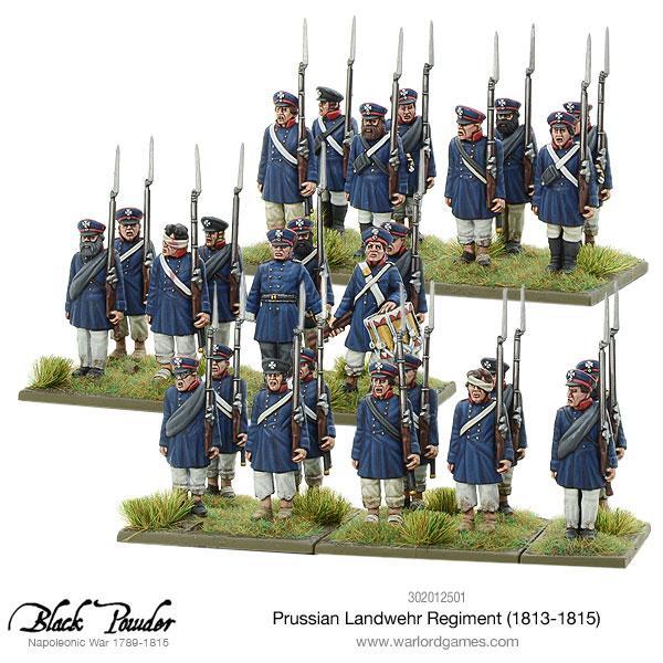 Black Powder: Napoleonic Wars - Prussian Landwehr regiment 1813-1815