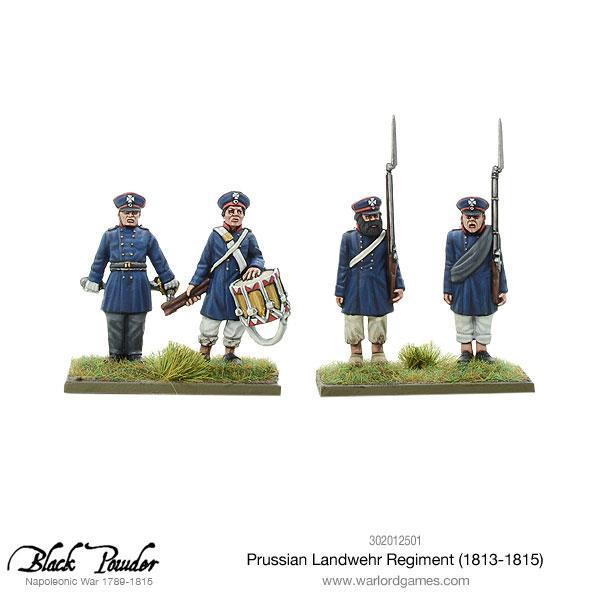 Black Powder: Napoleonic Wars - Prussian Landwehr regiment 1813-1815