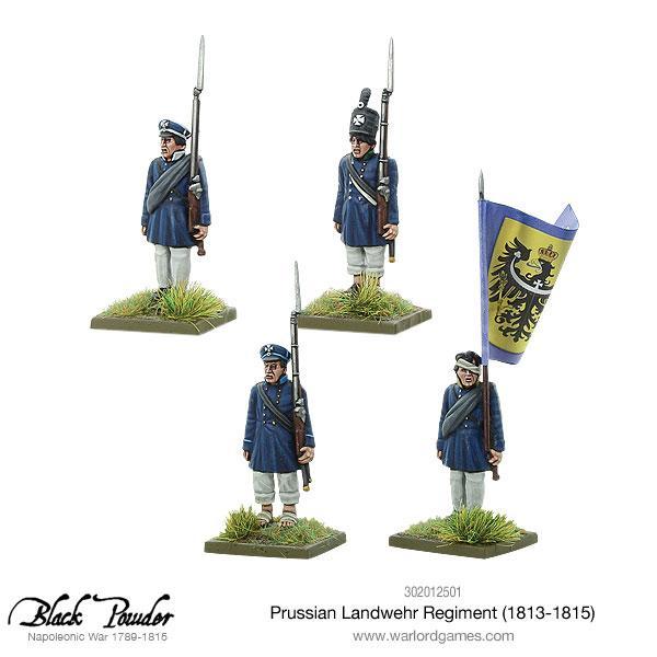 Black Powder: Napoleonic Wars - Prussian Landwehr regiment 1813-1815