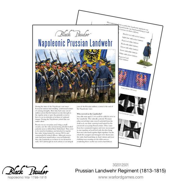 Black Powder: Napoleonic Wars - Prussian Landwehr regiment 1813-1815