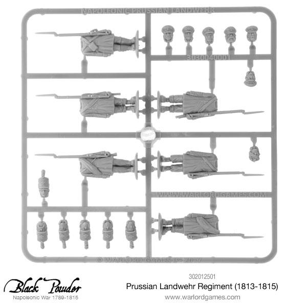 Black Powder: Napoleonic Wars - Prussian Landwehr regiment 1813-1815