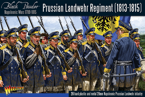 Black Powder: Napoleonic Wars - Prussian Landwehr regiment 1813-1815