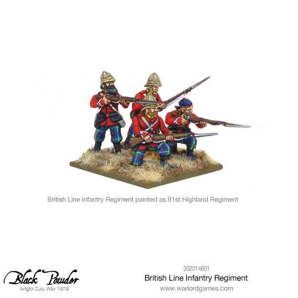 Black Powder: Anglo-Zulu War - British Line Infantry Regiment