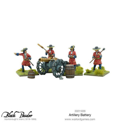 Black Powder: Marlborough's Wars - Artillery battery