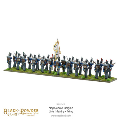 Black Powder: Napoleonic Wars - Belgian Line Infantry firing