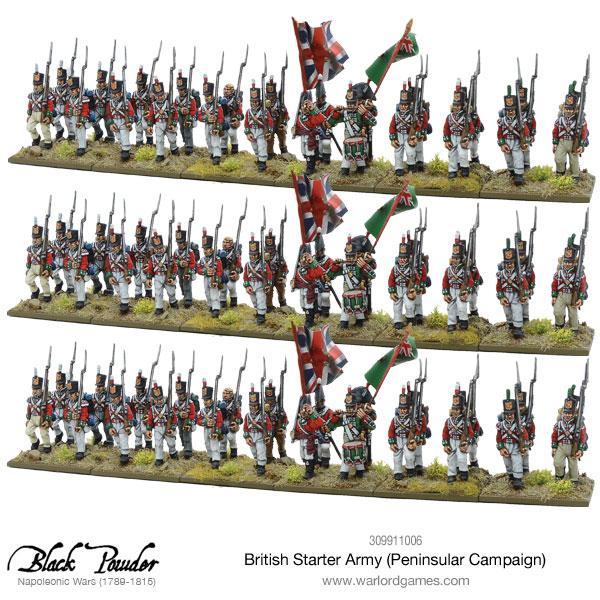 Black Powder: Napoleonic British starter army (Peninsular campaign)