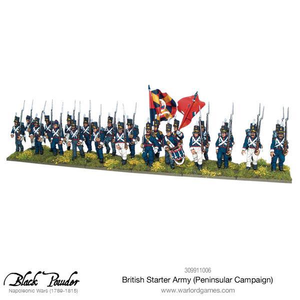 Black Powder: Napoleonic British starter army (Peninsular campaign)