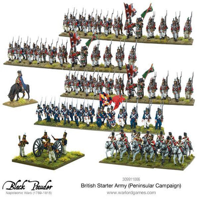 Black Powder: Napoleonic British starter army (Peninsular campaign)