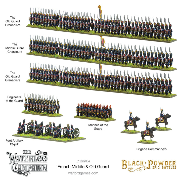 Black Powder: Epic Battles - French Middle & Old Guard