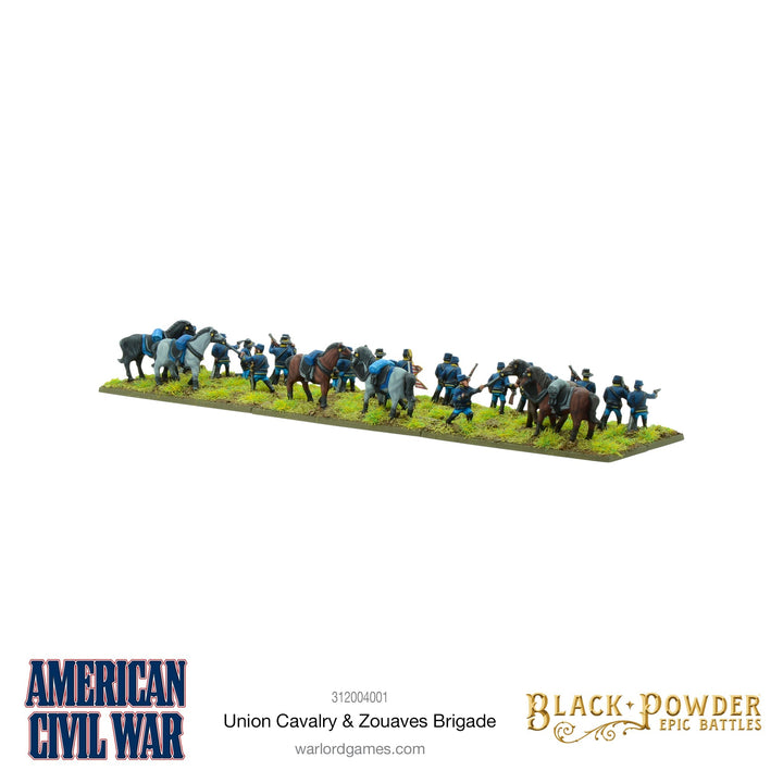 Black Powder Epic Battles - American Civil War Union Cavalry & Zouaves Brigade