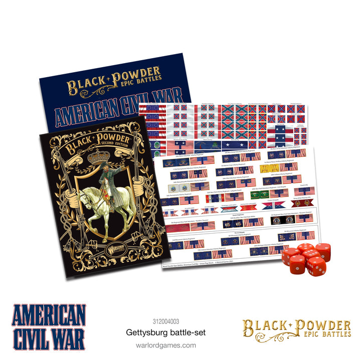 Black Powder Epic Battles - American Civil War Gettysburg Battle Set