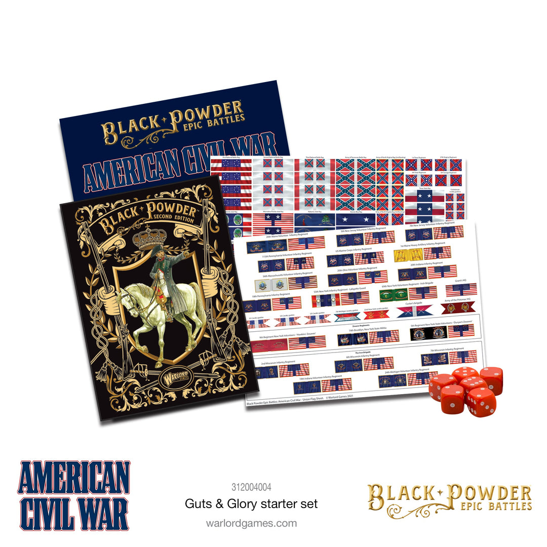 Black Powder Epic Battles - American Civil War Guts & Glory Starter Set