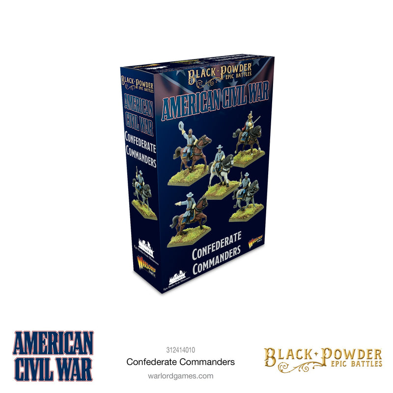 Black Powder Epic Battles - American Civil War Confederate Commanders