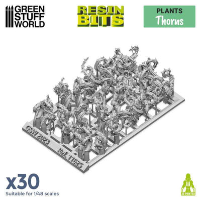 3D printed set - Thorns (Green Stuff World)