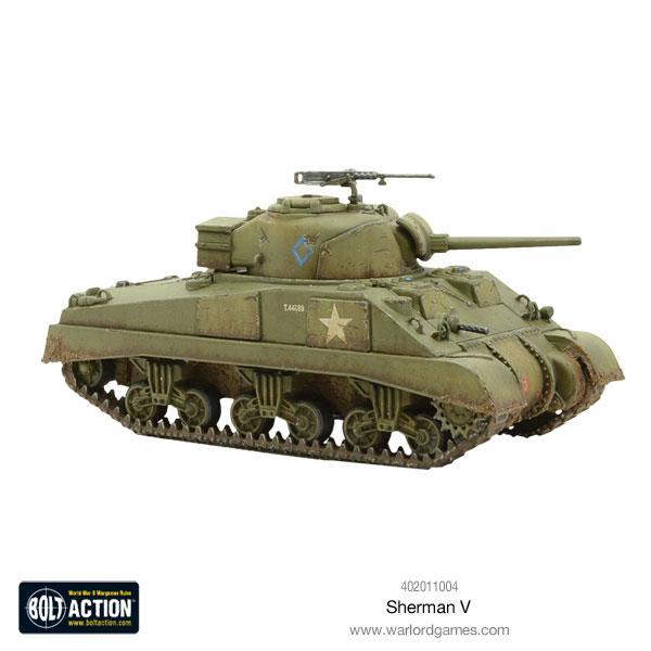 Bolt Action: Sherman V Plastic Tank