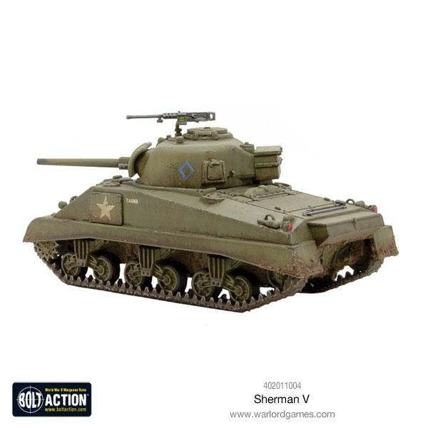 Bolt Action: Sherman V Plastic Tank