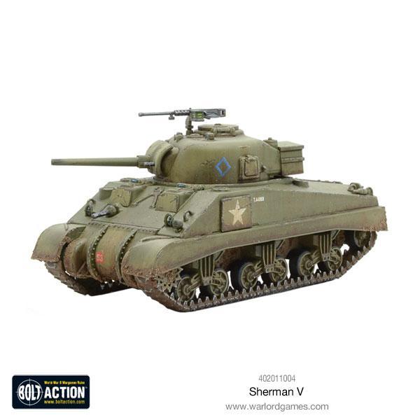 Bolt Action: Sherman V Plastic Tank