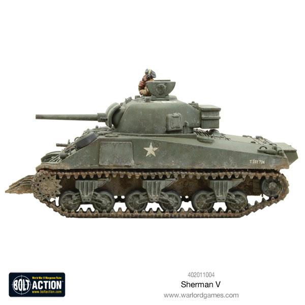 Bolt Action: Sherman V Plastic Tank