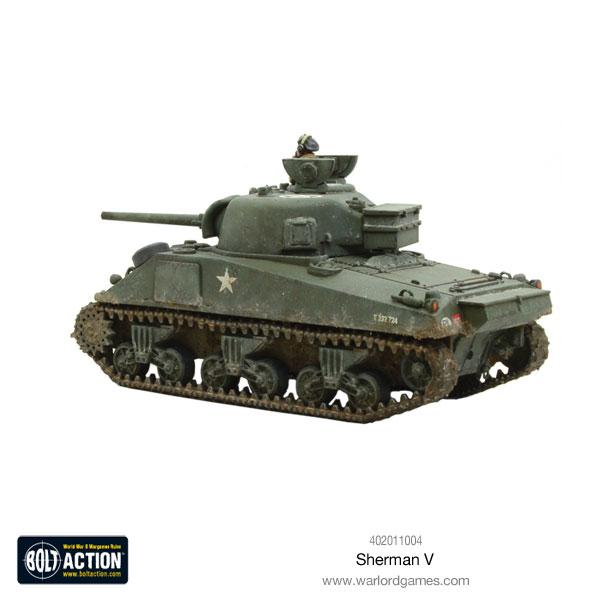 Bolt Action: Sherman V Plastic Tank