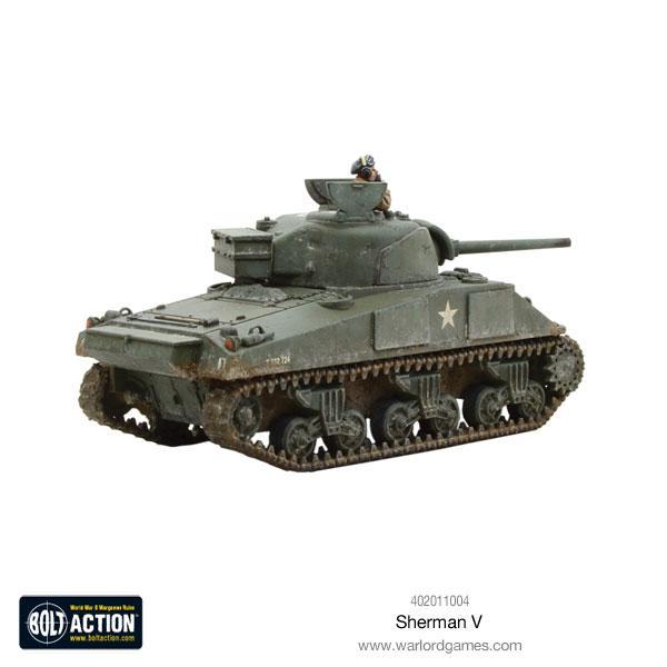 Bolt Action: Sherman V Plastic Tank