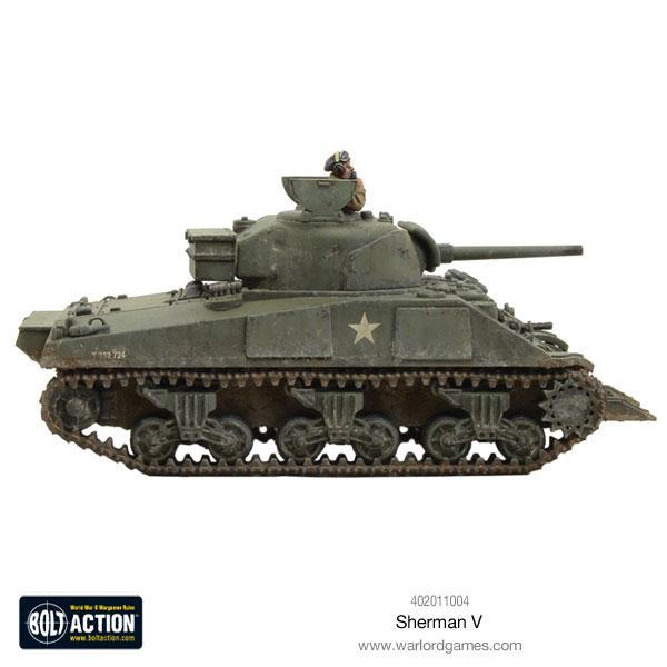 Bolt Action: Sherman V Plastic Tank