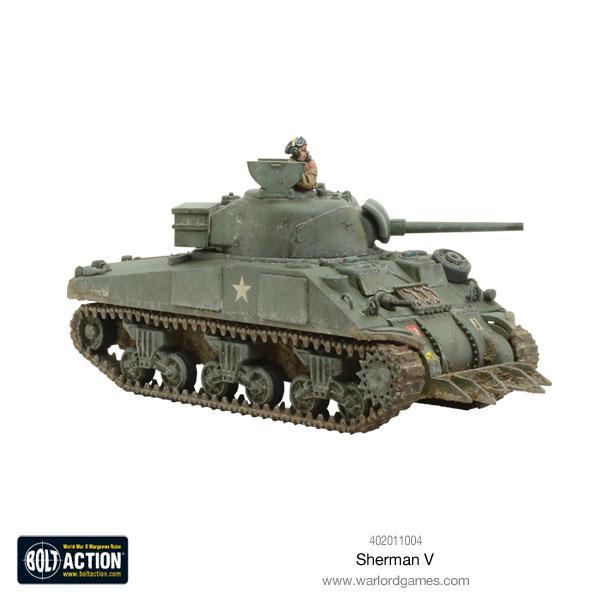 Bolt Action: Sherman V Plastic Tank