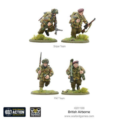 Bolt Action: British Airborne WWII Allied Paratroopers
