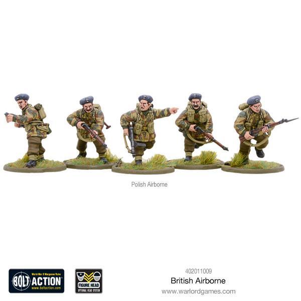 Bolt Action: British Airborne WWII Allied Paratroopers