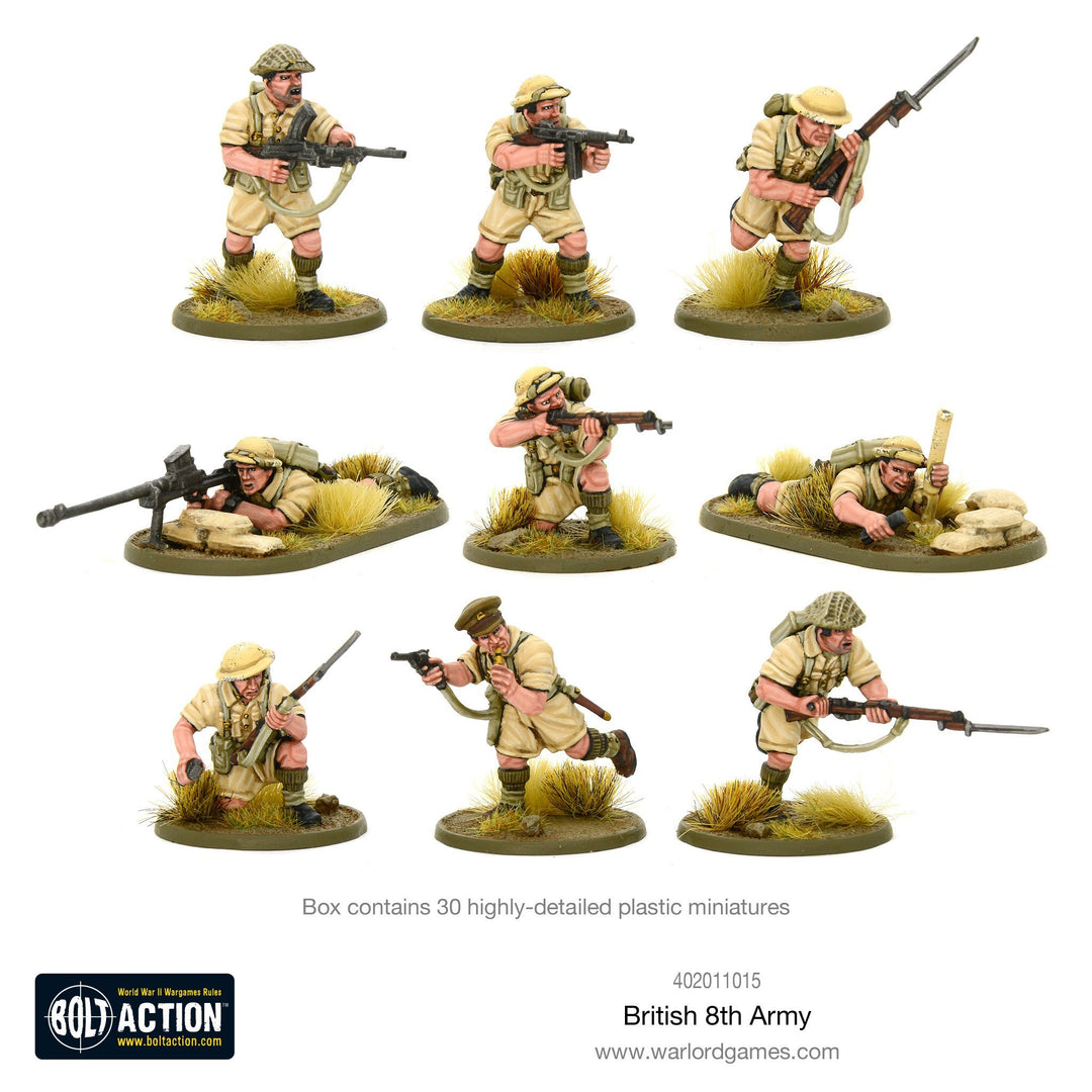 Bolt Action: British 8th Army