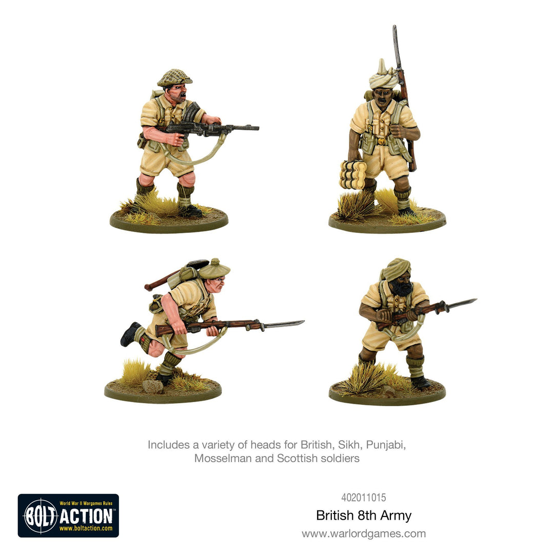 Bolt Action: British 8th Army