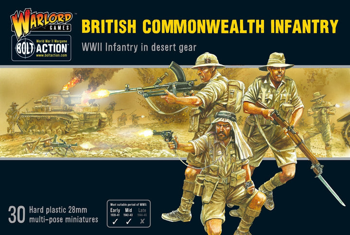 Bolt Action: British Commonwealth Infantry