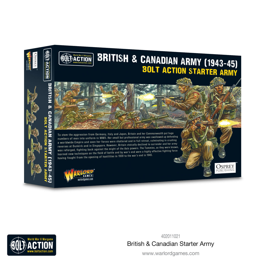 Bolt Action: British & Canadian Army (1943-45) Starter Army