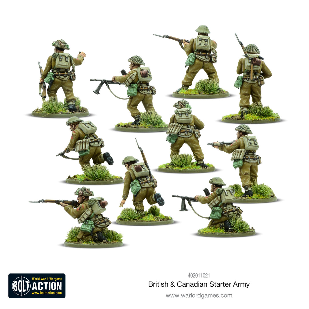 Bolt Action: British & Canadian Army (1943-45) Starter Army