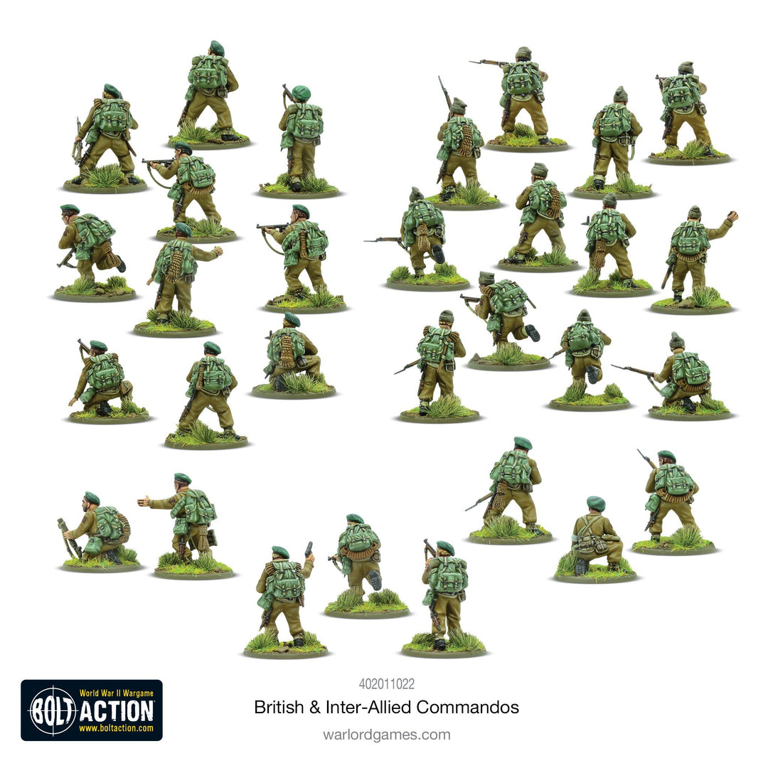 Bolt Action: British & Inter-Allied Commandos