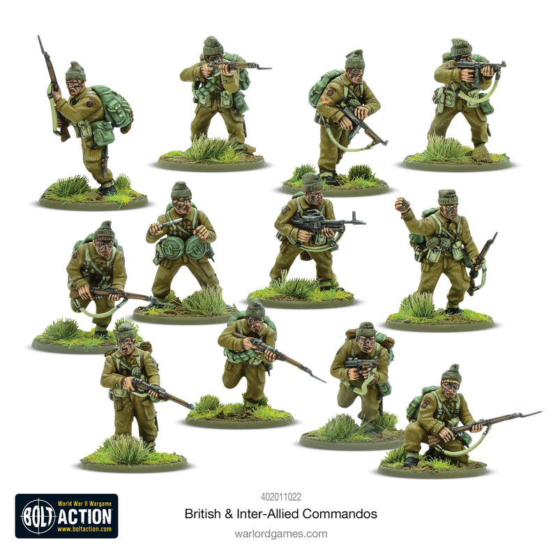 Bolt Action: British & Inter-Allied Commandos