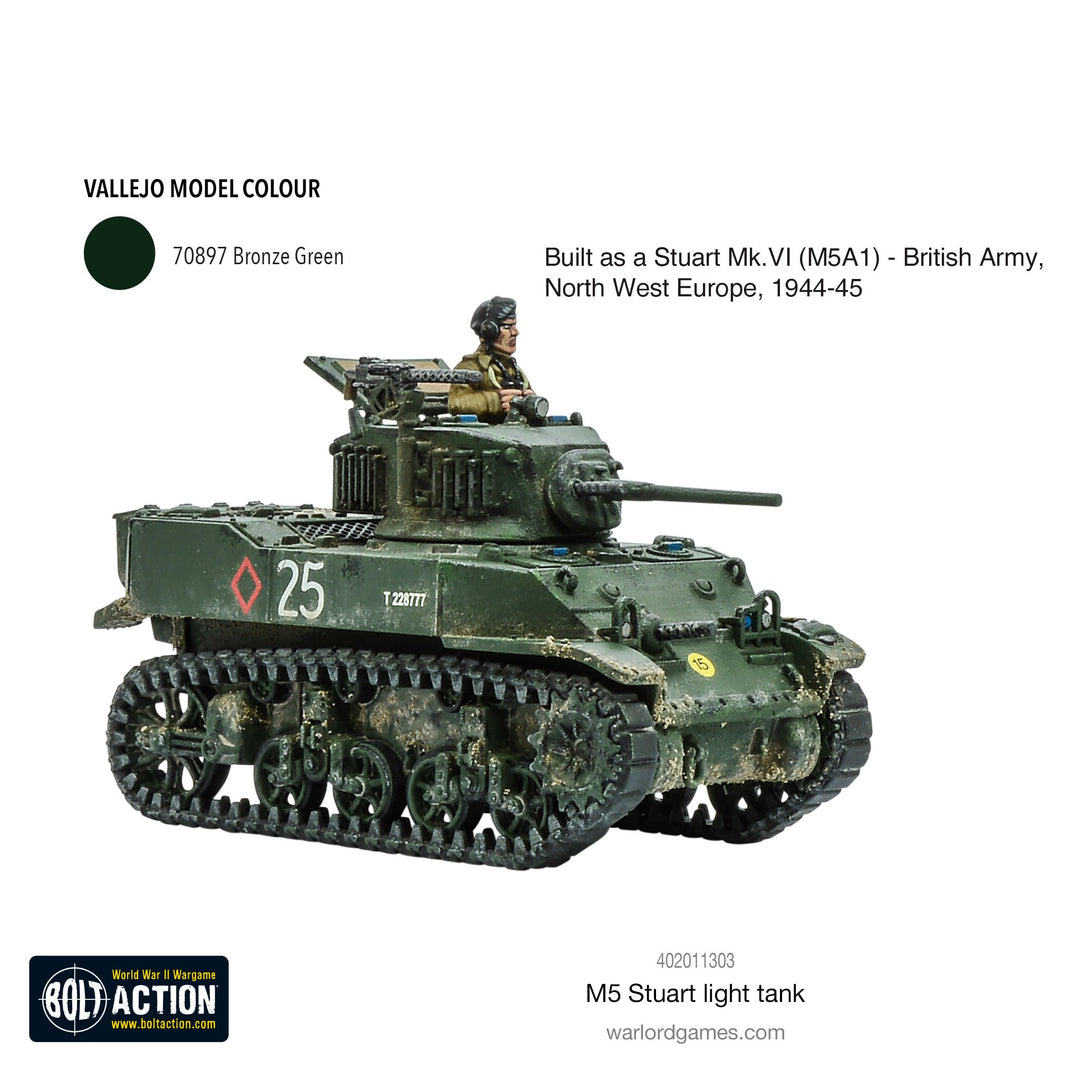 Bolt Action: M5 Stuart Light Tank