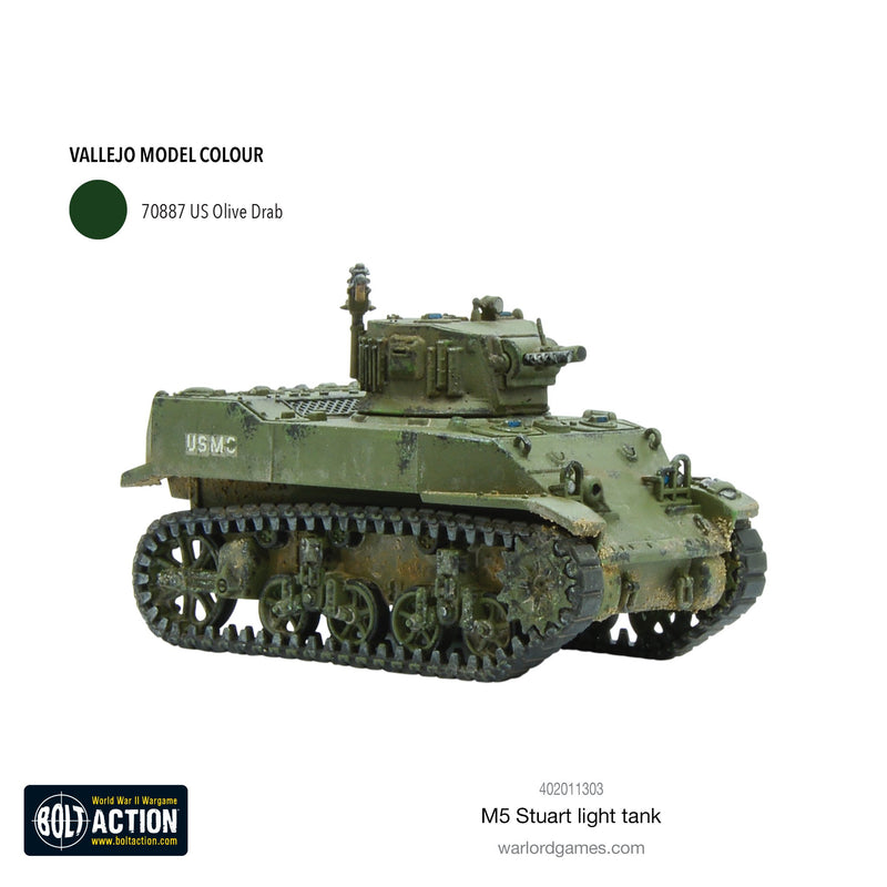 Bolt Action: M5 Stuart Light Tank