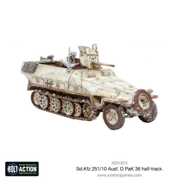 Bolt Action: Sd.Kfz 251/10 ausf D (37mm Pak 36) Half Track