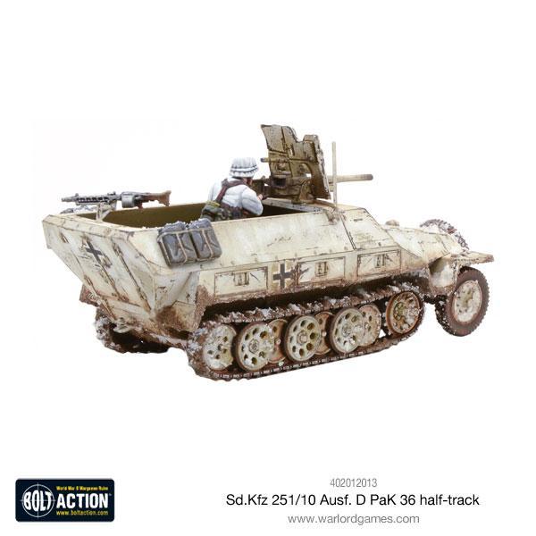 Bolt Action: Sd.Kfz 251/10 ausf D (37mm Pak 36) Half Track