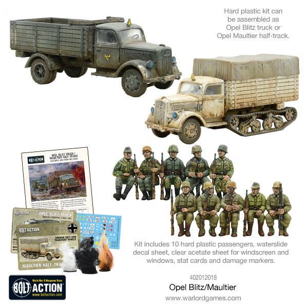 Bolt Action: Opel Blitz/Maultier