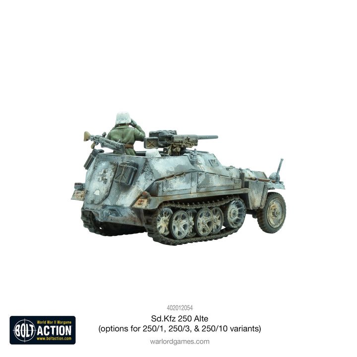 Bolt Action: Sd.Kfz 250 (Alte) half-track (options to make 250/1, 250/3 or 250/10 variants)