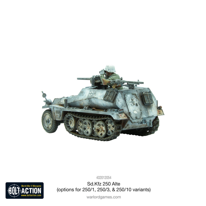 Bolt Action: Sd.Kfz 250 (Alte) half-track (options to make 250/1, 250/3 or 250/10 variants)