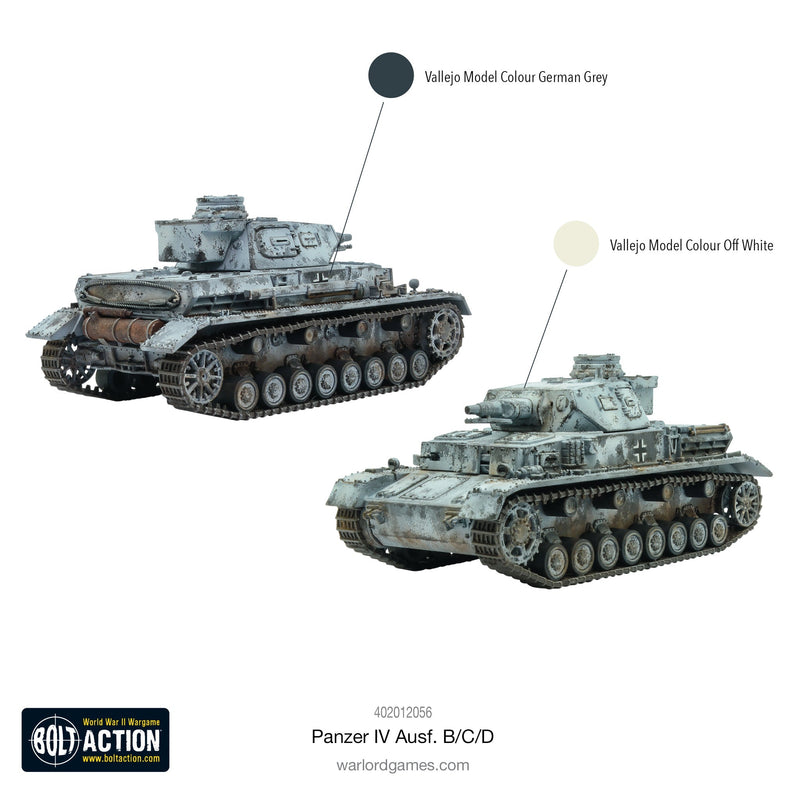 Bolt Action: Panzer IV Ausf. B/C/D