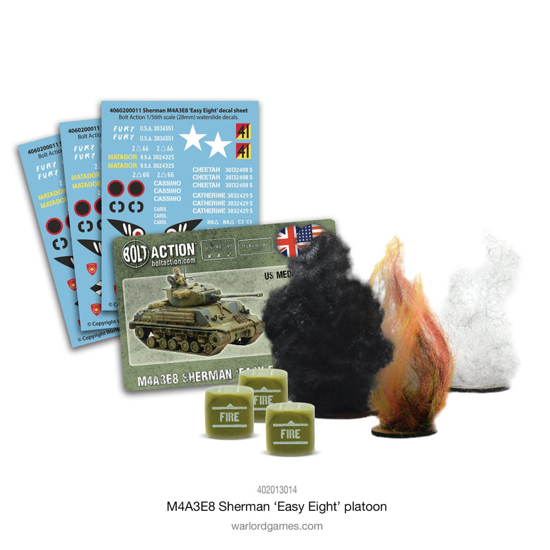 Bolt Action: M4A3E8 Sherman Easy Eight Platoon