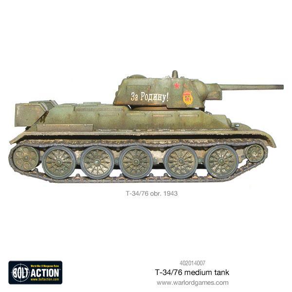 Bolt Action: T34/76 Medium Tank