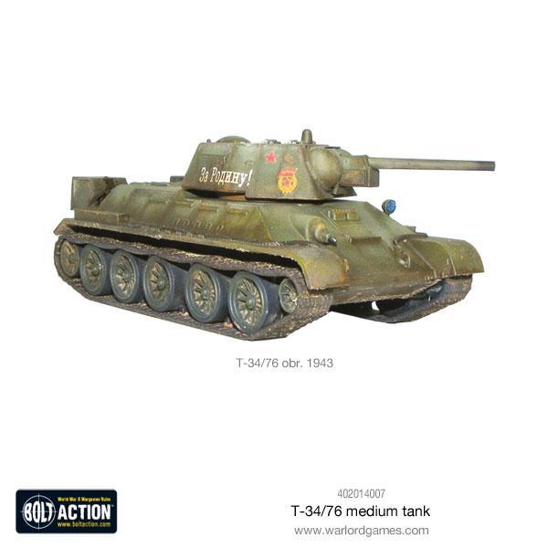 Bolt Action: T34/76 Medium Tank