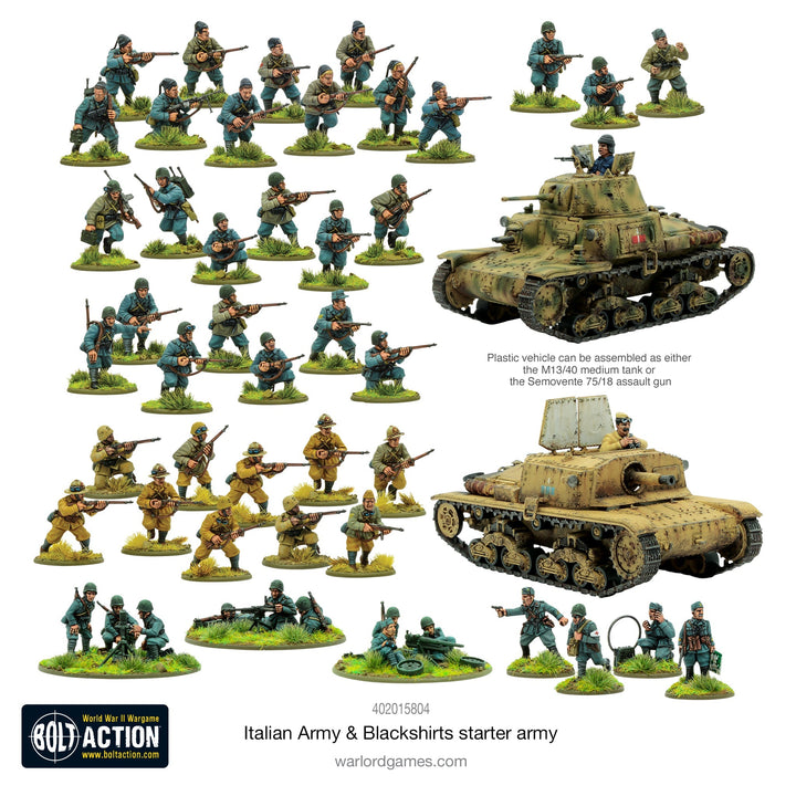 Bolt Action: Italian Army & Blackshirts Starter Army