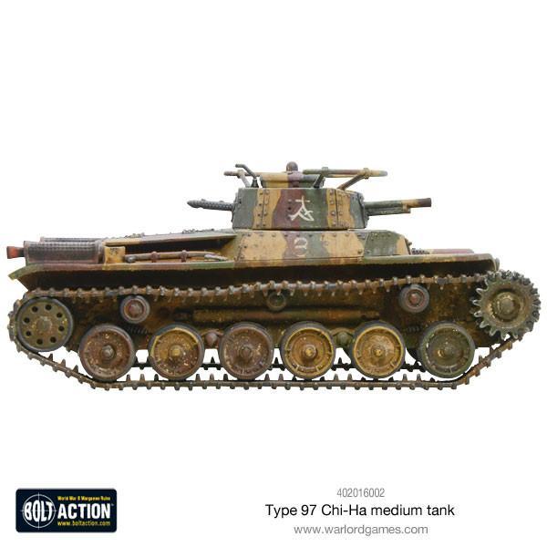 Bolt Action: Chi-Ha Japanese tank