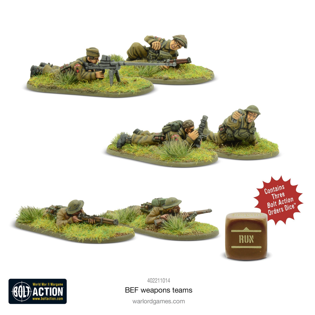 Bolt Action: BEF weapons teams